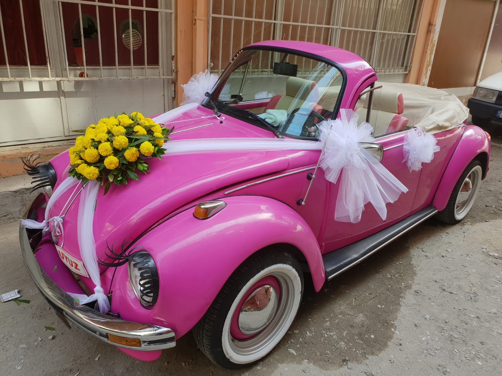 Decorating Bridal cars PNG